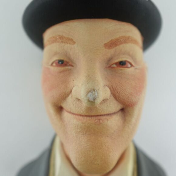 Laurel & Hardy Wall Busts By Legend Products 1984 England Signed F. Wright - Picture 4 of 16